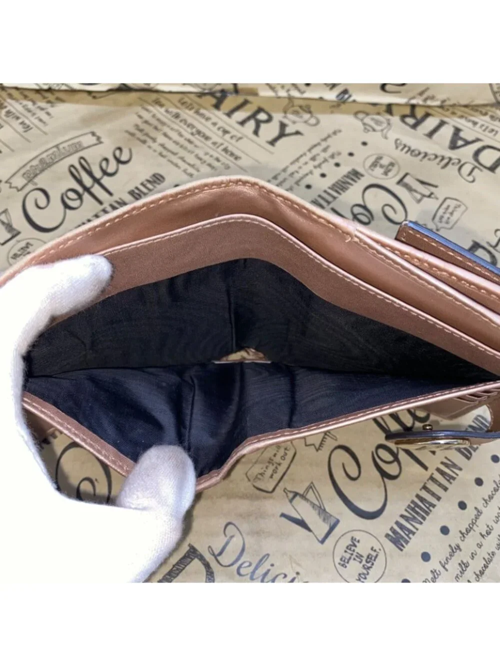 Gucci Bifold Wallet Compact GG Leather Bree - Picture 11 of 14